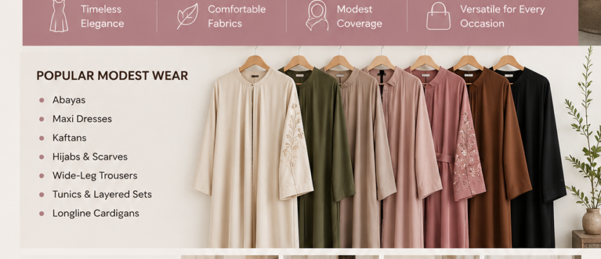 Modest Clothing for Women: Elegance, Comfort & Timeless Style