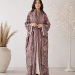 Pink Pasmina Abaya